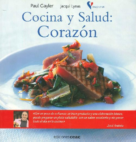 Libro Cocina Y Salud: Corazón De Paul Gayler Jacqui Lynas