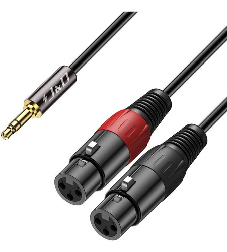 Micro Cable Estéreo J&d Xlr A De 3,5 Mm