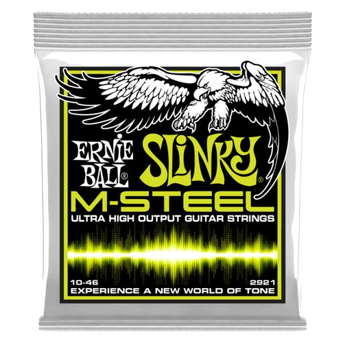 Ernie Ball M-steel Regular Slinky Enc Guitarra Eléct 10-46