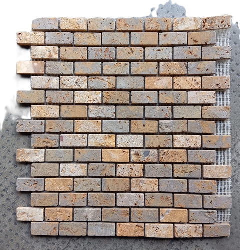 Revestimiento Piedra Muro Malla Golden 30x30 X M2 Revestylo