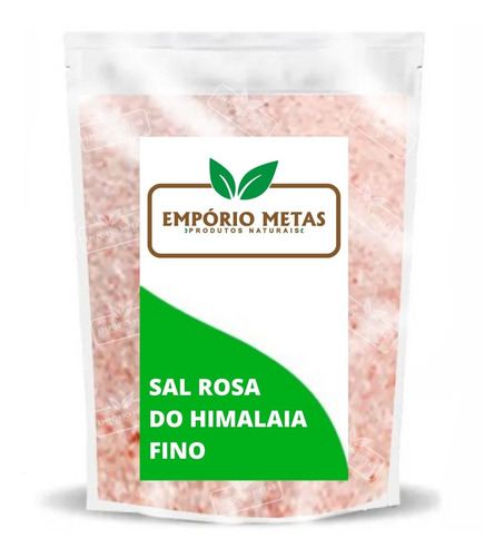 Sal Rosa Do Himalaia Fino 1 Kg - Promoção