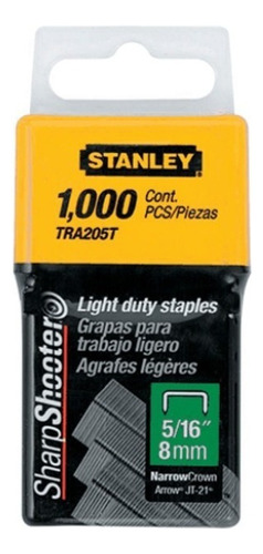 1000 Grapas Stanley Uso Ligero 5/16   Tra205t S P