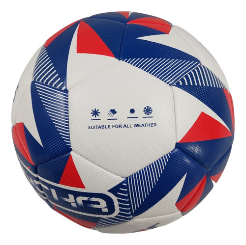 Balón Futbol #5 Hincha Hibrido Tricolor Color Blanco