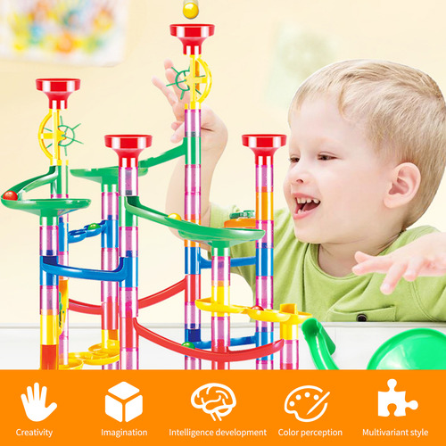 Pista De Construcción Para Niños Building Block, Pelota Para