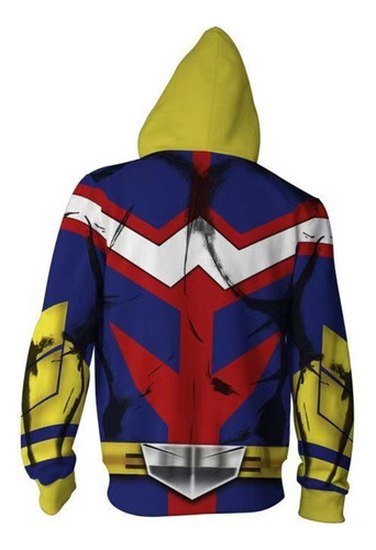 Sudadera Con Capucha My Hero Academia All Might Anime W