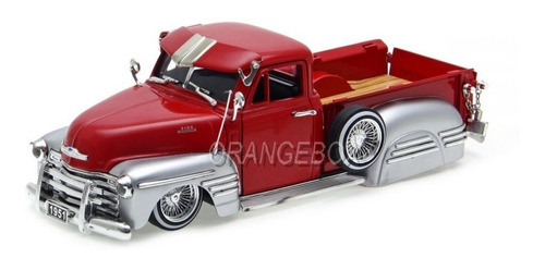 Chevy Pickup 1951 1:24 Just Trucks Jada Toys Vermelho