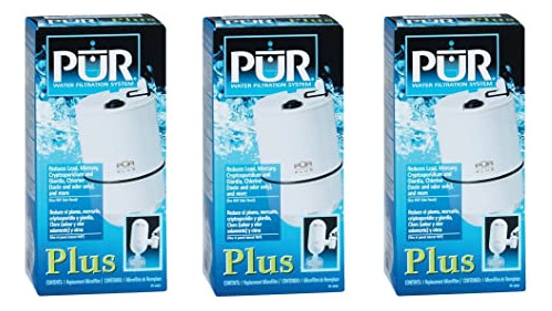 Filtro De Agua De Repuesto Pur Rf-3375, Paquete De 3, Multic