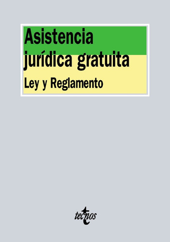 Asistencia Jurídica Gratuita (libro Original)
