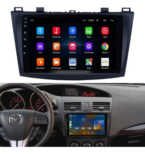 Radio Para Mazda 3 New 10-13 Android 13 Carplay