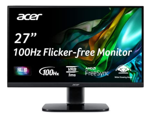 Monitor De Oficina Para Juegos Acer Kb272 Ebi Ips Full Hd (1