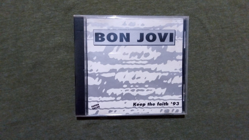 Bon Jovi Keep The Faith'93 Live In Europa Cd Usado Italia 94