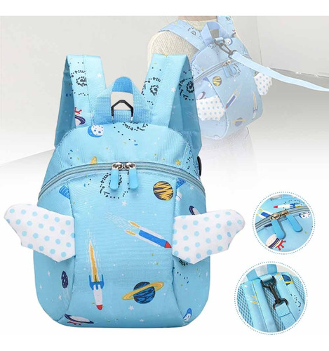 Mochilas Infantiles Mochila Escolar Kinder Niña Anti-perdida Lindo Creativo Mantén Tu Inocencia Infantil