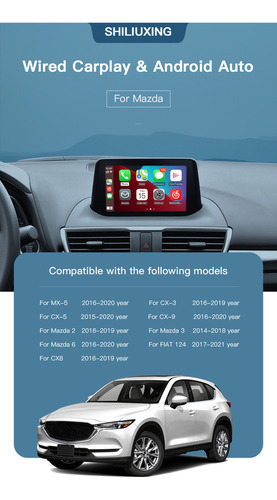 Para Mazda Carplay Android Auto Usb Module Tk78-66-9u0c Kit