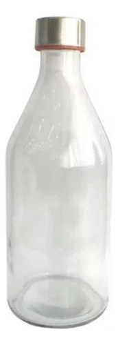 Botella De Vidrio De 1 Litro Para Leche Yogurt Conserva
