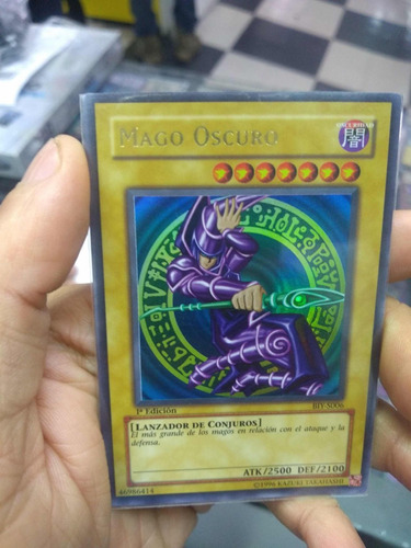 Dark Magician Mago Oscuro Ultra Raro Sdy-006 Buen Estado