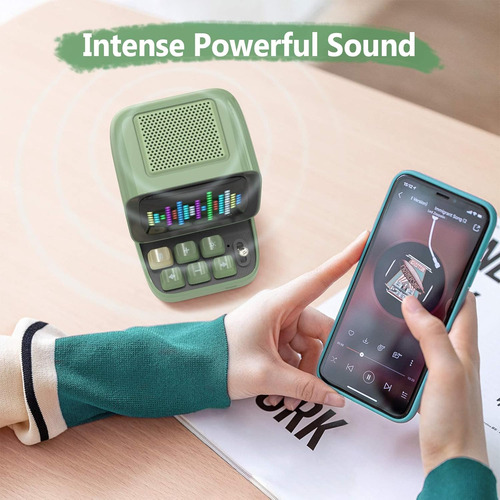 Altavoz Divoom Ditoo, Con Pantalla Led, Bt, Estilo Retro