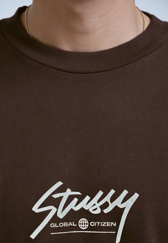 Remera Oversize Hombre Stussy Aesthetic Remeron Corta