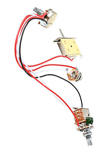 Juego De Arnés De Cableado De Guitarra B500k Fácil De Usar