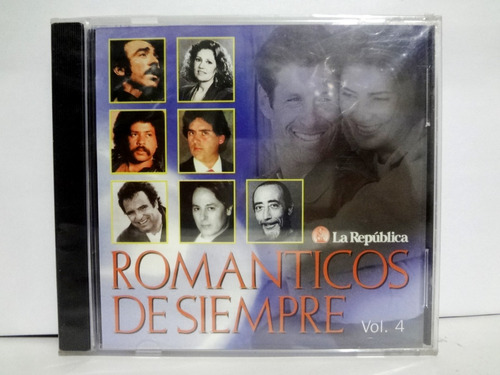 Cd Románticos De Siempre Vol 4 1999 Sellado