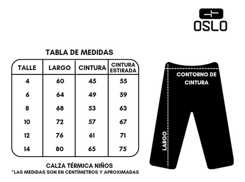 Conjunto Termico Oslo Frisado Niños Primera Piel Unisex