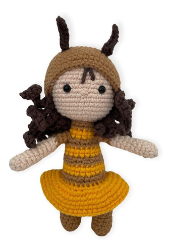 Muñequita Abejita Bella Amigurumi Tejido Crochet Nominó