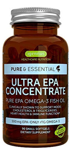 Pure & Essential Ultra Pure Epa Omega-3 Concentrate 500 Mg, 