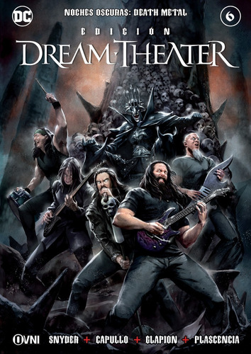 Cómic Dc, Noches Oscuras: Death Metal #6 Dream Theater