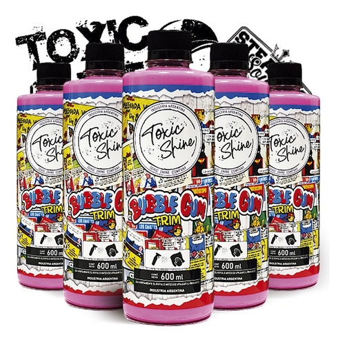 Toxic Shine | Bubble Gum Trim | Acondicionador Plasticos