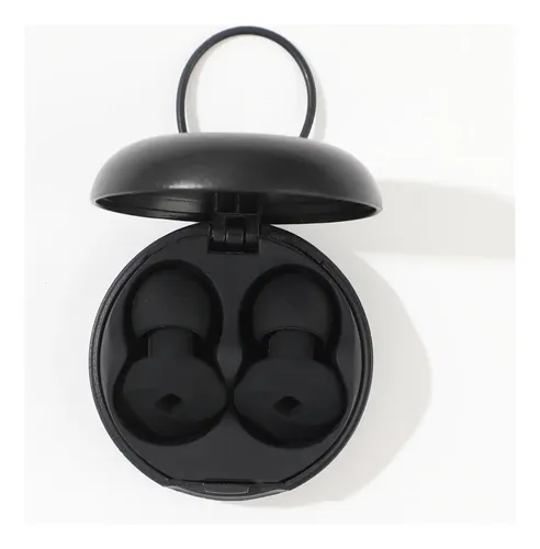 Tapones De Oídos para dormir o para ir a recitales - Negro