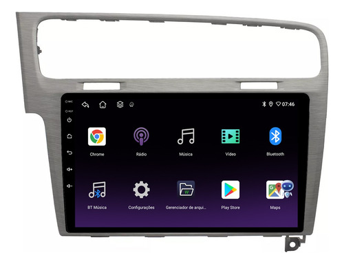 Central Multimidia Golf Mk7 10p Android Carplay 2/64gb