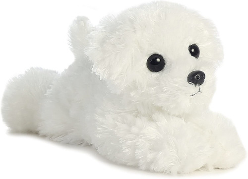 Peluche De Perro Blanco Juguete Niños Niñas