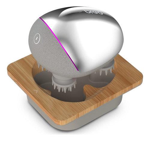 Masajeador De Cuero Cabelludo Breo Portable Mini Ipx7 Con Re