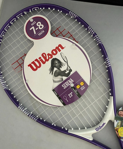 Imagen 4 de 6 de Raqueta De Tenis Wilson Serena 23 Niña De 7 A 9 Años