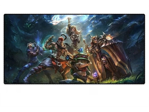 Mouse Pad Extra Grande League Of Legends 70cm X 35cm 