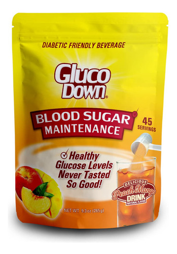 45porcion Gluco-down Mezcla Amigable Diabética Mantenimiento