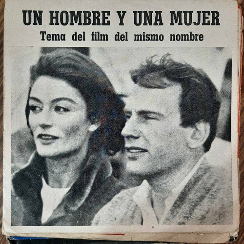 Portada Simple Un Hombre Y Una Mujer Tema Del Film Ps0