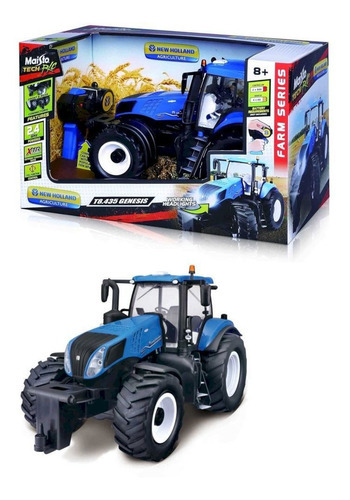 Trator T8.435 Genesis New Holland Controle Remoto Maisto R/c