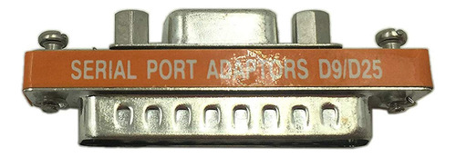 Db9 Hembra Db25 Macho Mini Adaptador Cable Puerto Serie
