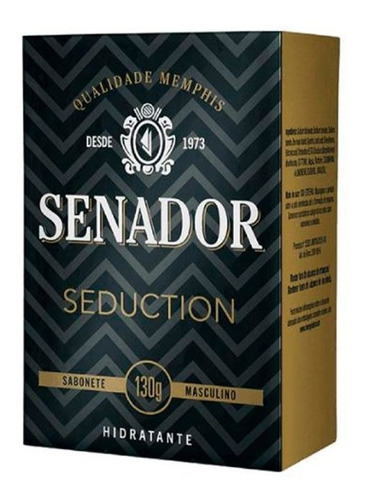 Sabonete Senador Seduction 130g C/12 Unidades