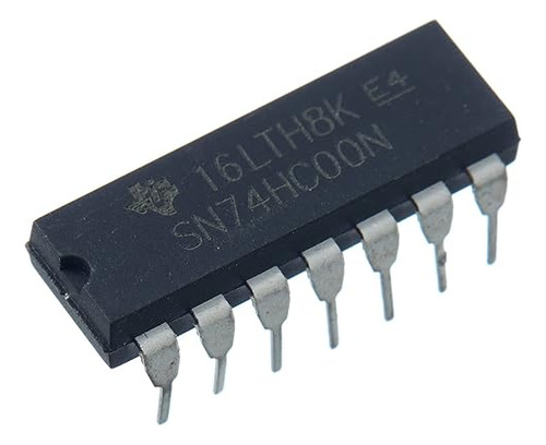 Circuito Integrado 74hc00n 74hc00 7400 Nand 4 Compuertas Lóg