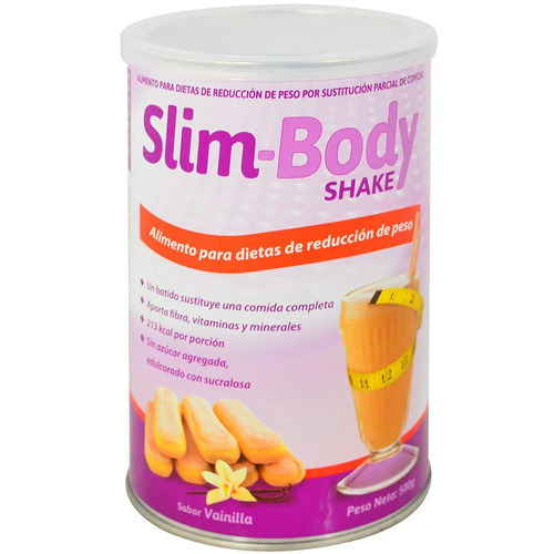 Slim Body Shake 500g Vainilla