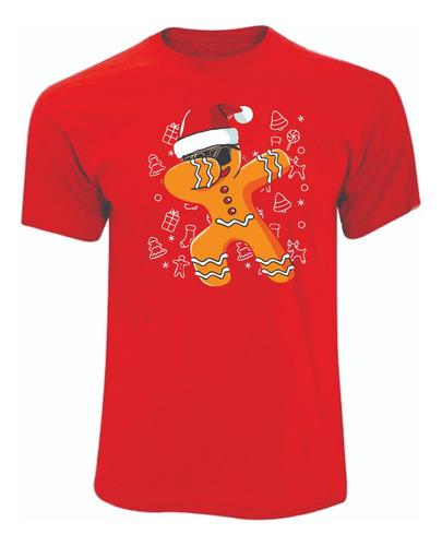 Camisetas Navidad Ginger Cookies Galletas Gengibre Navideñas