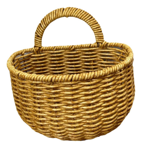 Canasta De Colgantes Imitación De Rattan Canasta De