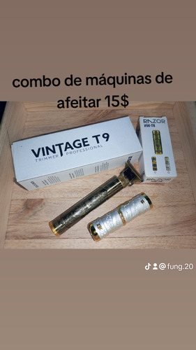 Combo De Máquina De Afeitar 