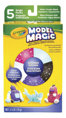 Crayola Model Magic, Alternativa A Arcilla Para Modelar, 5 .