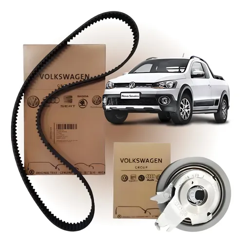 Kit Correia Dentada E Esticador Vw Saveiro 1.6 16v Msi | Frete grátis