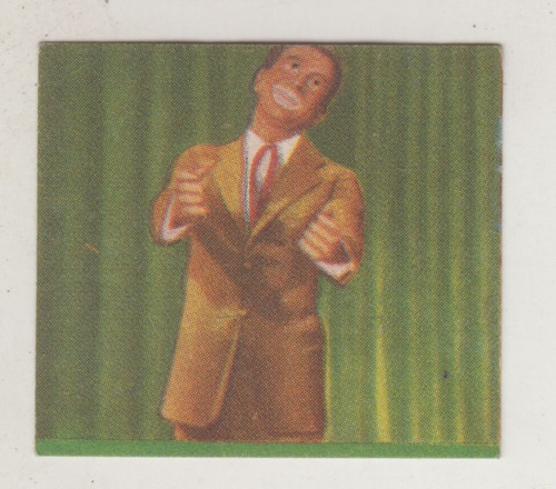 1954 Cine Tarjeta Al Jonson Jazz Singer Unica Album Uruguay
