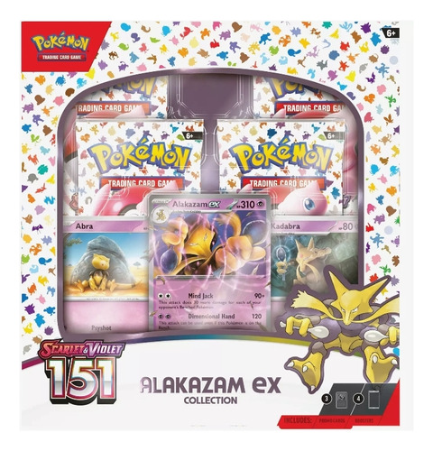 Pokemon Tcg Sv 151 Alakazam Ex Box 