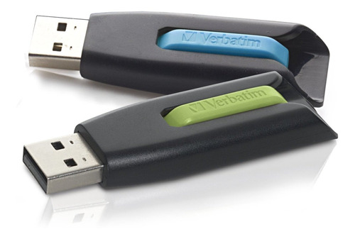 Store 'n' Go V3 Memoria Usb 3.0 32 Gb 2 Color Azul Verde