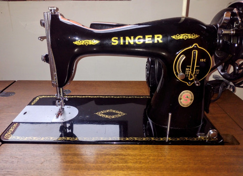 Máquina De Coser Singer 1950 Vintage